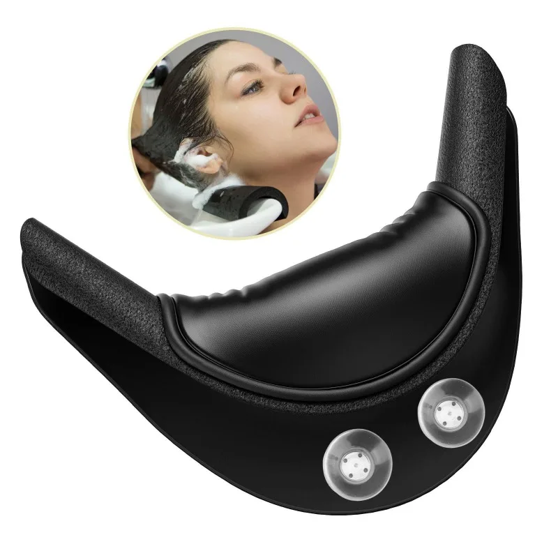 Universal Shampoo Bed U-Shaped Silicone Pillow Pad Anti Slip Cushion For Barbershop Hair Salon Wash Hair Basin Neck Rest