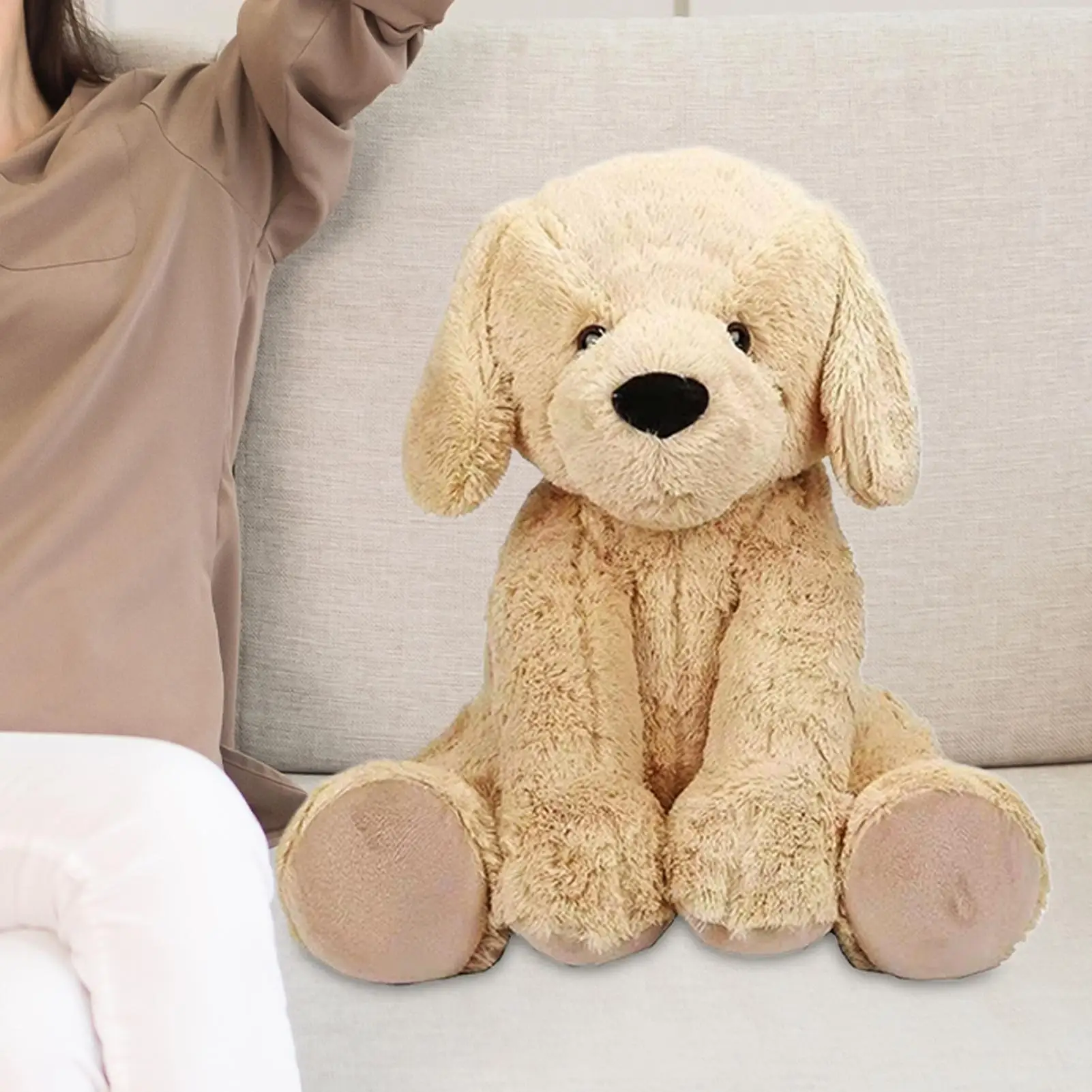 

Dog Stuffed Animal Soft Plush Dog Figurine Toy For Kid Adorable Animal Doll Toy Stuffed Animal Plush Toy For Boys Girls Kids