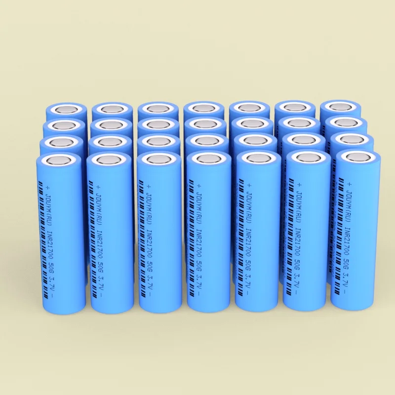 21700 بطارية 5000mAh 3.7 فولت عالية الحالية قوية ليثيوم 30A INR21700 50G مفك خلية طاقة