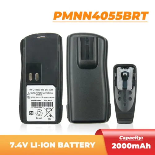 

NEW 7.4v 2000mAh Li-Ion Battery Pack PMNN4055BRT for Radio Walkie Talkie Motorola GP2000 GP2000S Two Way Radio