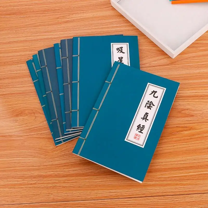 W89C Chinese Martial Kungfu Journal Diário Memorando notepad Págios papelaria branco