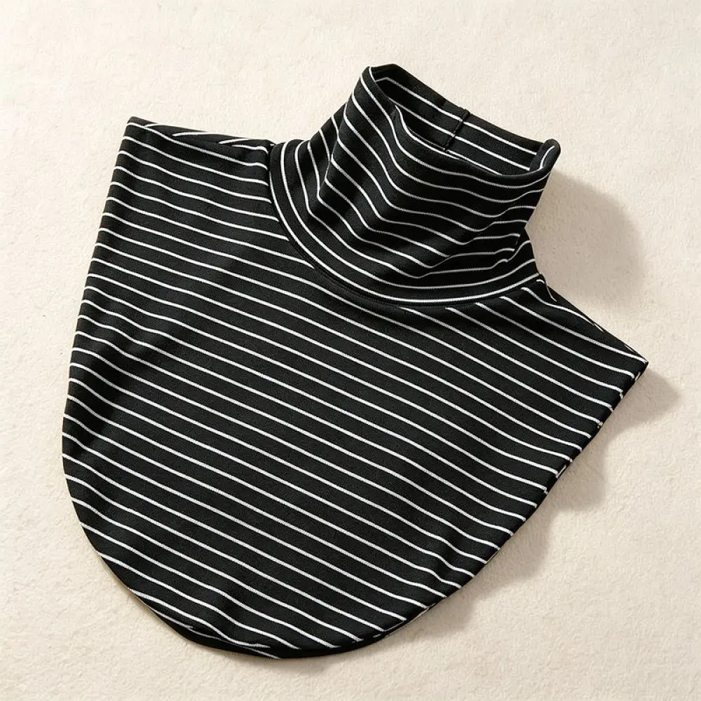 Winter Thermal Neck Gaiter Mock Neck Fake Collar Detachable Dickey Scarf For Unisex Soft Windproof Fashion Accessory Gear