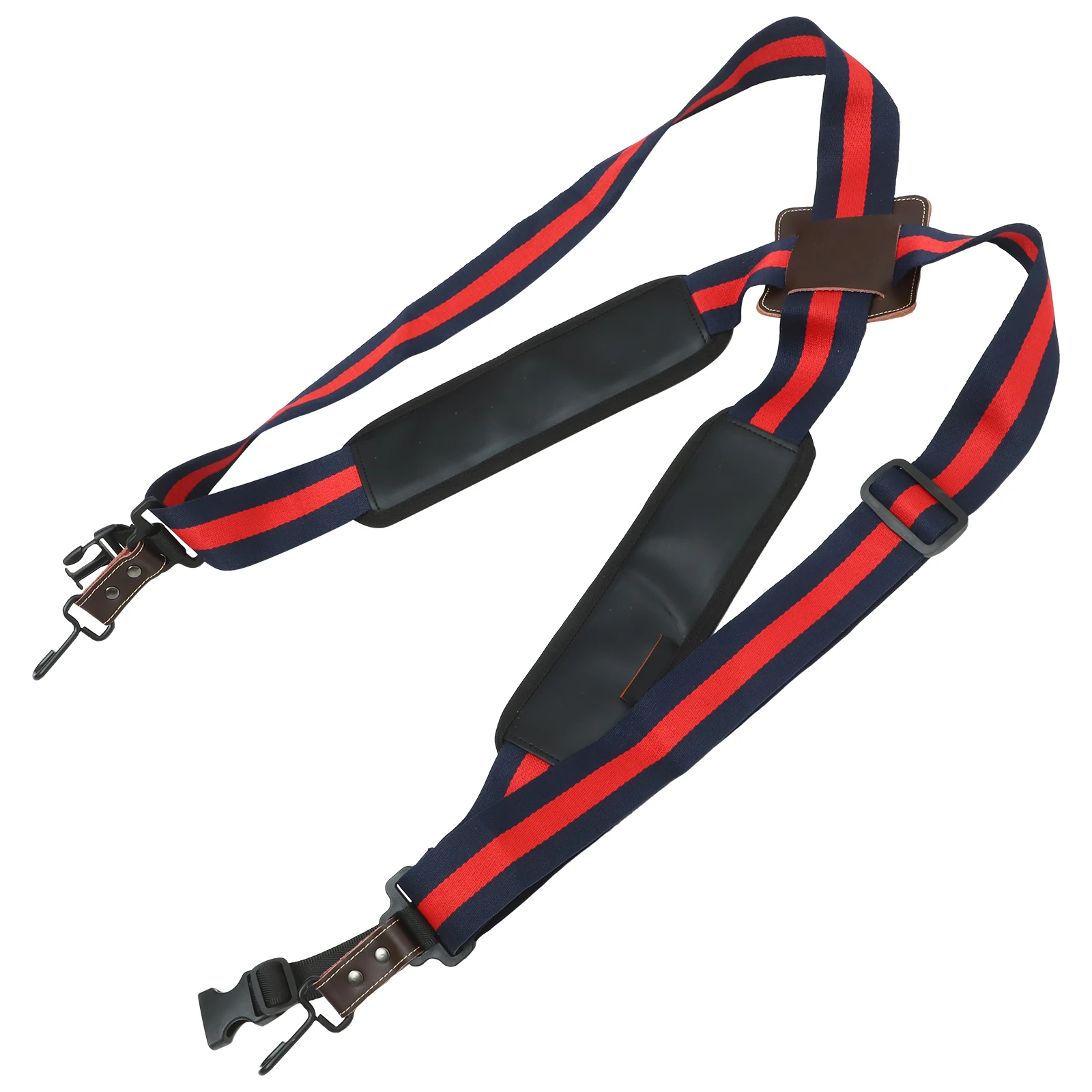 

1 pc African Drum Strap Polyester Double Shoulder Bands Adult Red Blue Long Djembe Accessory Comfortable Design
