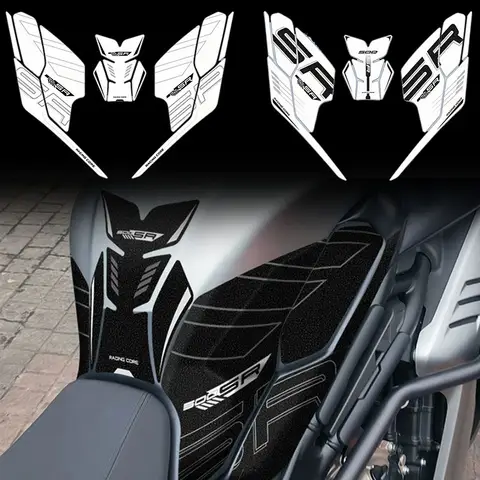 Frosted Fuel Tank Sticker Suitable for CFMOTO 500SR SR500 Motorcycle Accessories Anti Slip Fishbone  Waterproof Both Sides