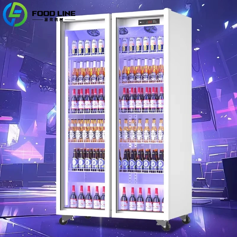 

Холодильник с дисплеем напитков FL Custom Series Коммерческий охладитель с интерфейсом сенсорного экрана и функцией защиты от ультрафиолета