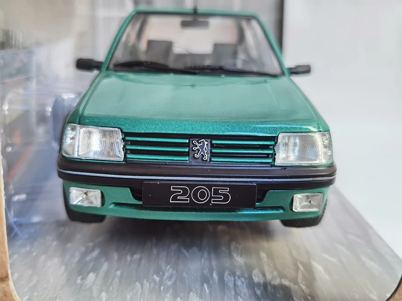 SOLIDO Diecast 1:18 Scale P 205 GTI Simulation Alloy Car Model Toy Collectible Ornaments