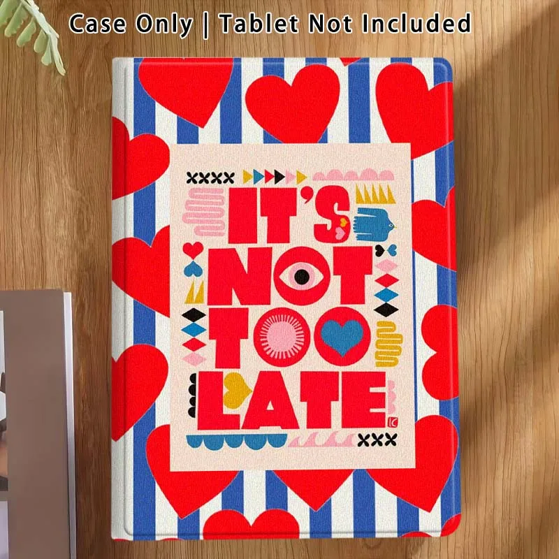 Creative Text For Samsung Galaxy Tab S11 S10 S9 S8 S7 S6 A10.1 A9 A8 A7 10.9 Lite FE Plus Inch Tablet Case