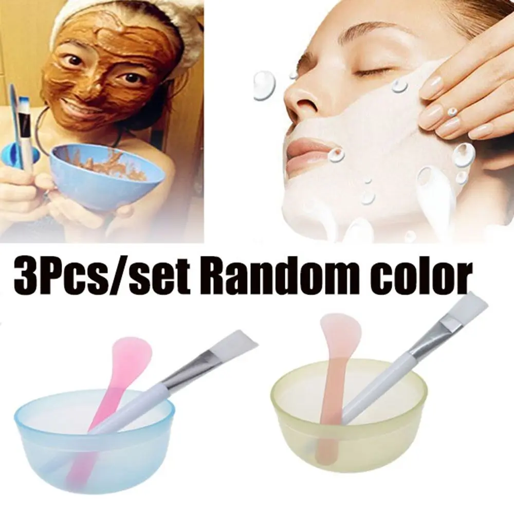 Mini Face Mask Mixing Bowl Kit Brush Makeup Tools Mask Bowl Sets Spoon Stick Face Care Tool