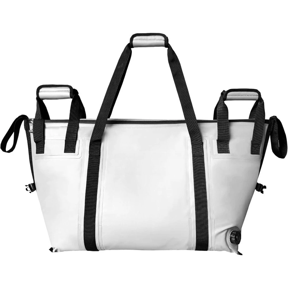 

Best-Insulated Fish Cooler - 27.5QT 58QT Waterproof Flat Bottom Bag, Leakproof and Fishing Kill Bag