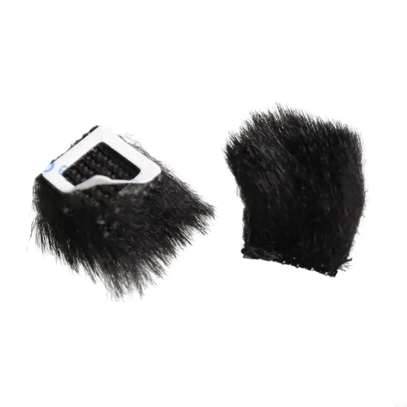 573a Furs Furs Windscreen สำหรับ 8 9 แอ็คชั่นกล้องไมโครโฟนกระจกหน้าจอเทียม Furs Wind Muff Wind Screen