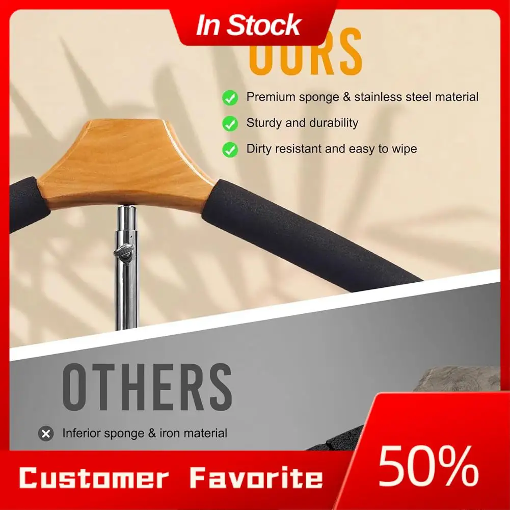 Top Sale Height Adjustable Shirt Display Stand, T Shirt Display Stand For Vendors, Shirt Rack For Clothing Dress Garment Coat