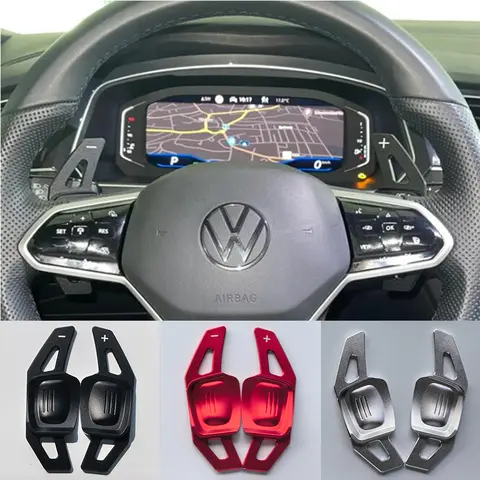 폭스바겐 티구안 MK2 VW 아테온 2022 골프7 8바리안트 올트랙 MK7 T-크로스 파사트 B8용 스티어링 휠 DSG 패들 시프터 익스텐더