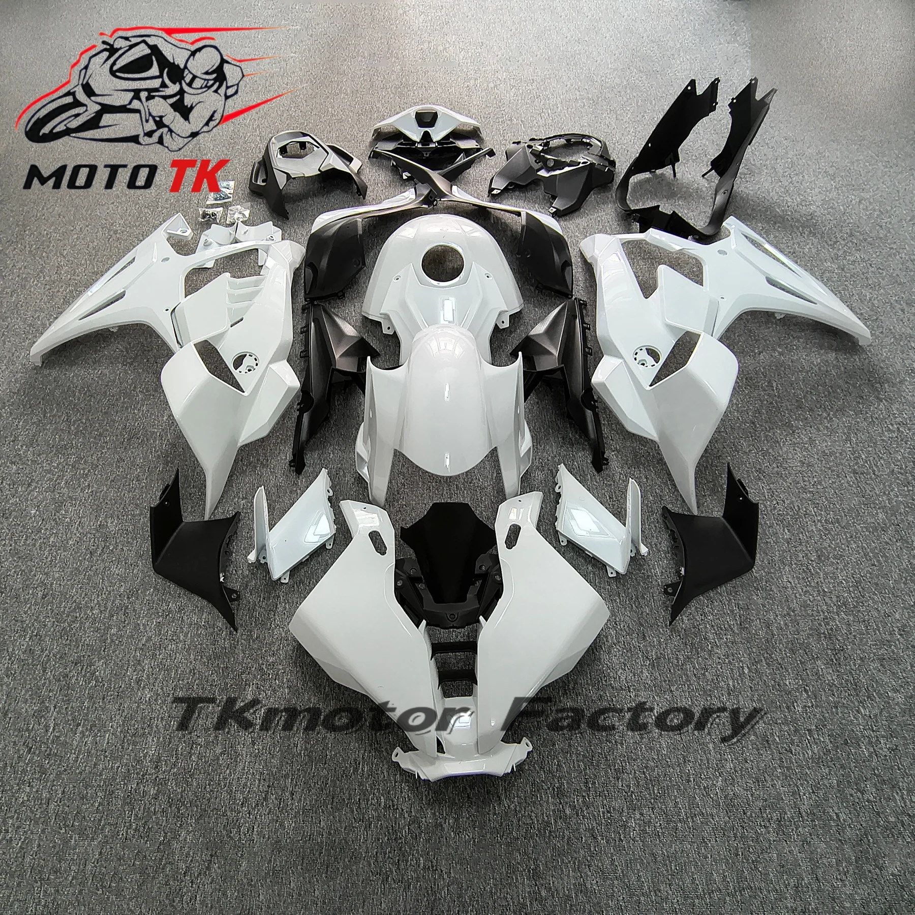 For BMW S1000RR Bodywork Fairing Unpainted Components Accessories 2023-2026 Pack left and right High Quality ABS Injection