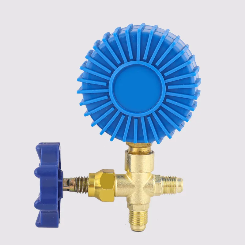 Kit de serviço de medidor de pressão de refrigerante de ar condicionado CT-466AL para R12/R22/R134a/R502 com mangueira adaptadora com adaptador