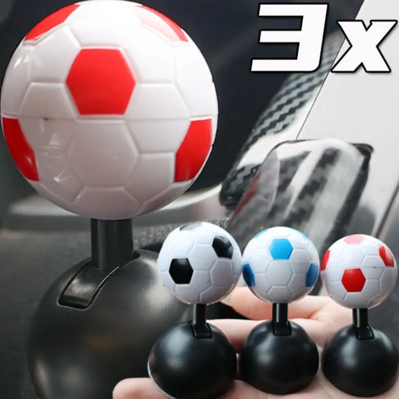 Car Start Button Push Ignition Button Cover Football Type Stickers One-Touch Button Rocker Auto Engine Push Start Stop Lever