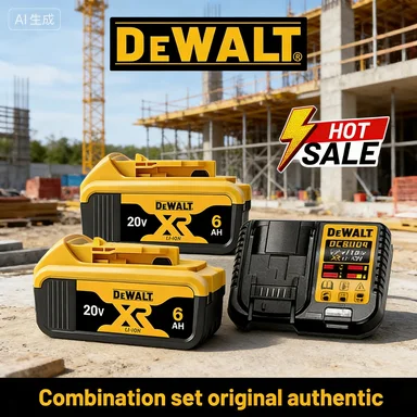 

Оригинальный аккумулятор Dewalt DCB200 20В 2.0Ач (2026 год) для ударных шуруповертов DCB201, DCB203, DCB205, DCF880