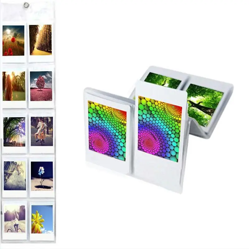 3Pcs Hang Wall Display Album 10 Pockets Per Pack For Fujifilm Instax Mini 12 11 7s 8 9 70 Film Camera EVO Paper Photos Films