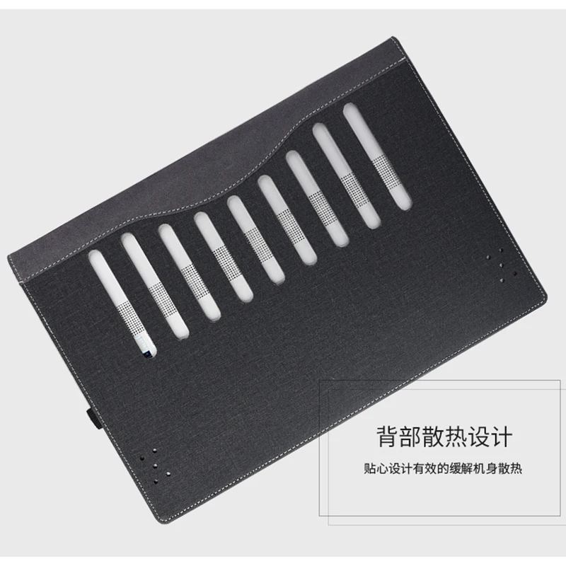 Imagem -03 - Capa para Portátil para hp Spectre X360 Convertible 15-df 15-ch 15.6 Capa de Manga Notebook pc Bolsa de Pele Protetora Estilete Presente