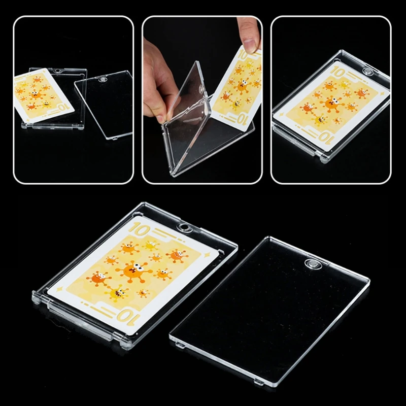 Trading Card Protector fit for Game Sports Card Prevent Your Cards from Fading