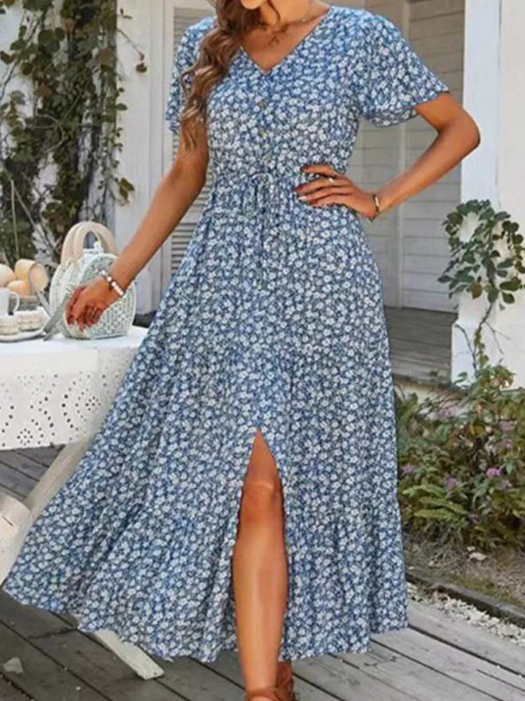 Vintage Floral Long… - image