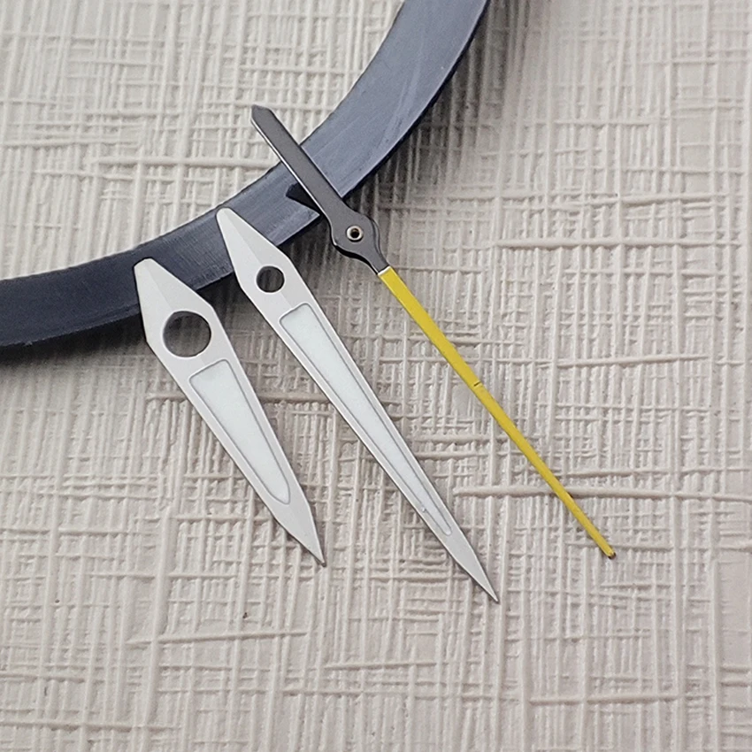 NH35 Hands Watch accessories Silver Watch Hands For NH34 NH35 NH36 NH38 NH39 NH70 NH72 Movement Green Luminous Watches Pointers