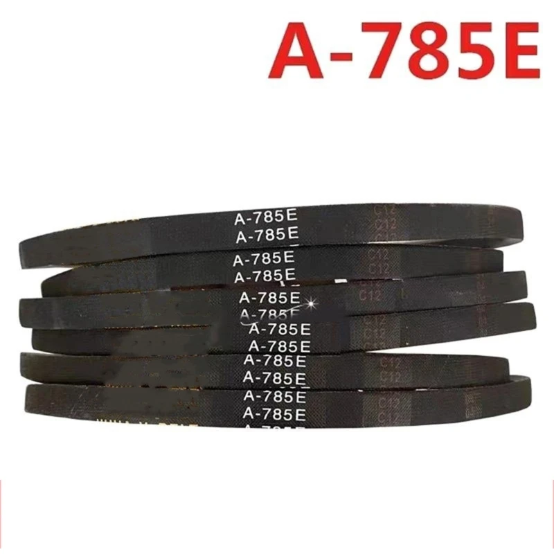 Rubber Washer Belt A-785E 785mm Black Drive Belt with Fine Texture for Washing Machine Belt Replacement,Repair Service and Daily
