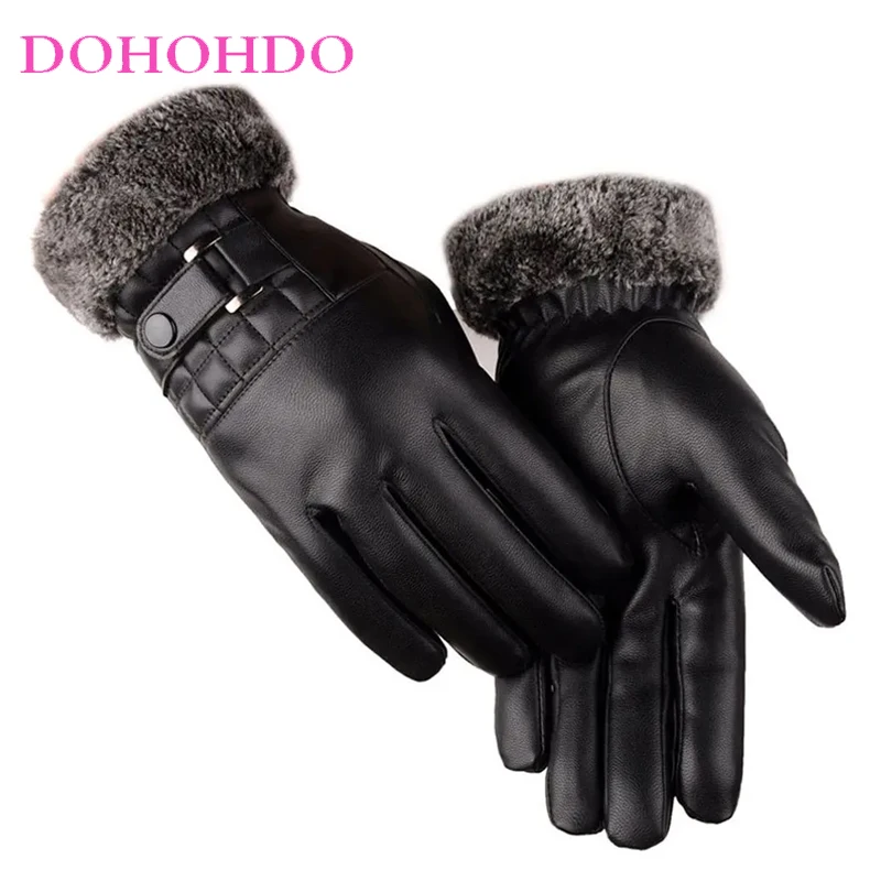 

Touch-screen Gloves In Autumn And Winter Driving Men's Gloves Thickened And Velvet Warm Cycling Waterproof And Windproof Gloves