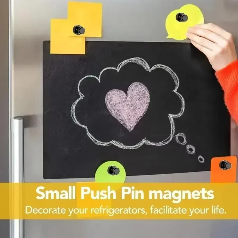 Metall Starke Magnetische Reißzwecken Neodym Magnete Whiteboard Kühlschrank Reißzwecke Power Magnet Push Pins Für Home Office Großhandel