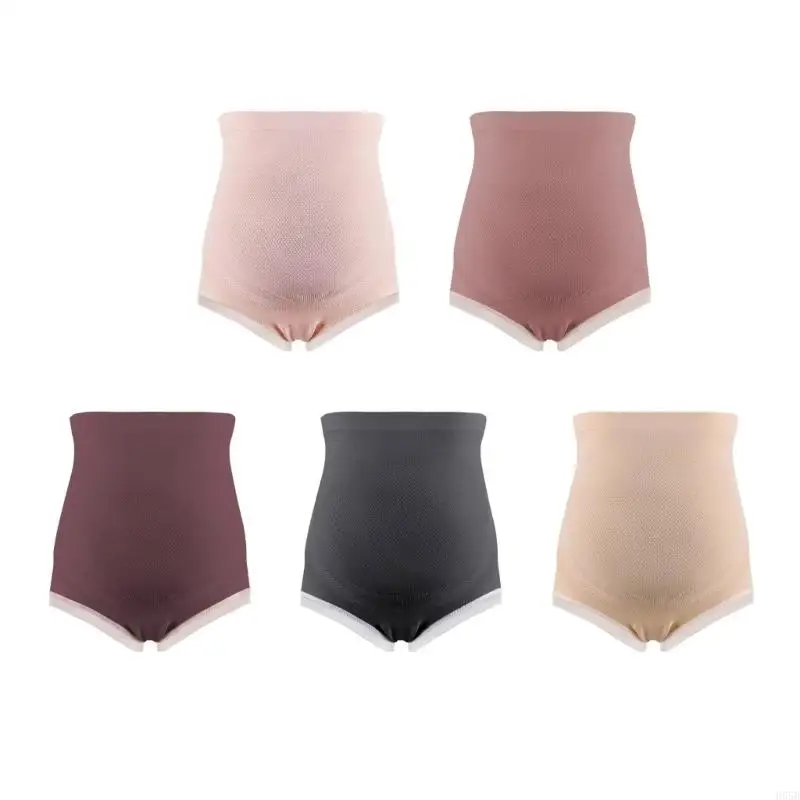 

H55B Comfortable Belly Support Panties Breathable Nylon Design For Pregnancy Women