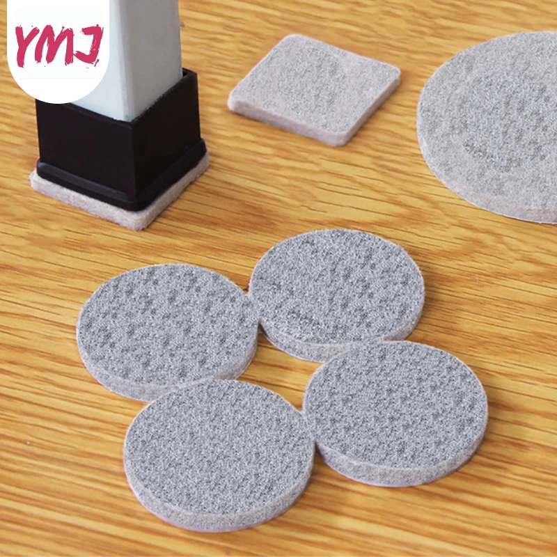 Non-woven Furniture Legs Self Adhesive Feet Rug Felt Pads Non-slip Wear-resistant Cushion Sofa Cabinet Bumper Damper for Chair