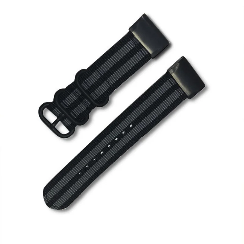 

20mm 22mm 26mm Nylon Canvas Sport Watch Strap for Garmin Fenix 7 6X 6S 6 Pro 5X 5 5S 3HR Watch Bracelet Accessories wirh Tool