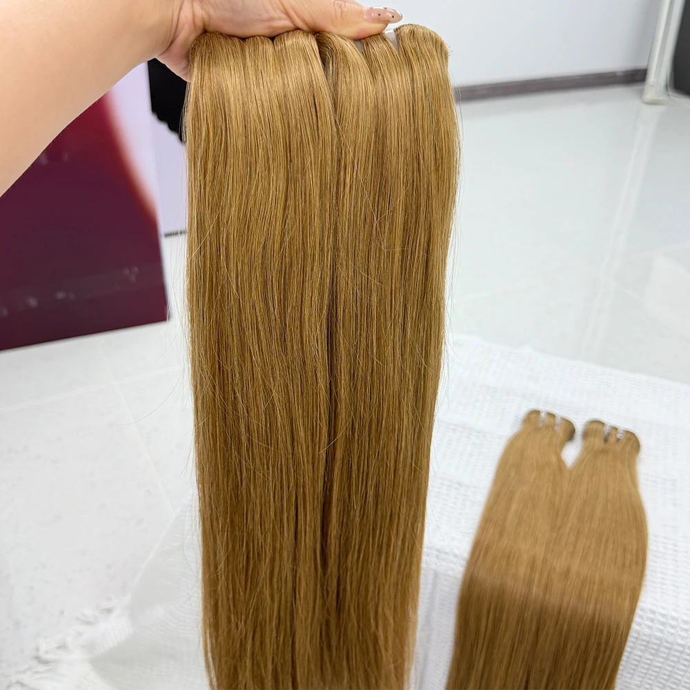 Brown Color  16A Straight Hair Bundles Weaving 100% Human Hair Bundles Unprocessed 100g/Bundle Weave Extensions for Women