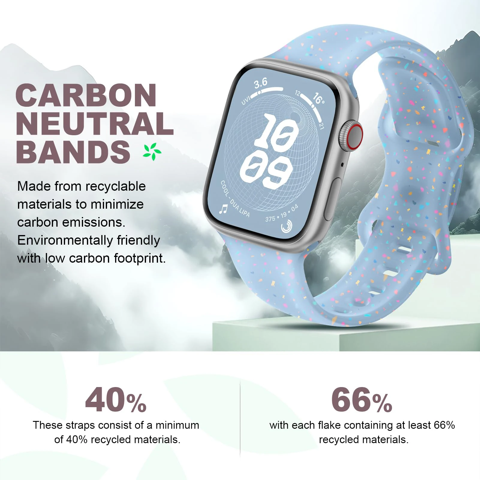 สําหรับ Apple Watch Ultra 2 Band 40 มม.45 มม.44 มม.41 มม.42 46 มม.49 มม.กีฬาสร้อยข้อมือซิลิโคน Correa iWatch Series 9 8 7 6 3 SE 10