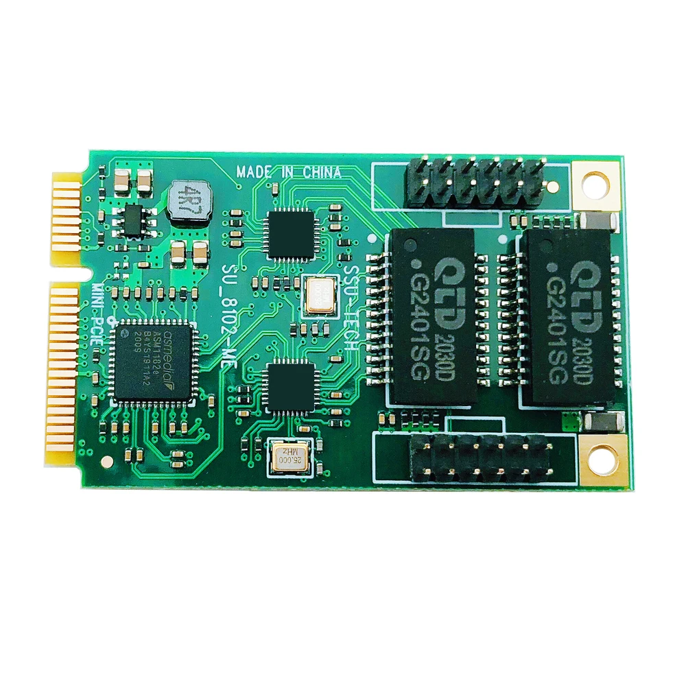 Network Card RJ45 LAN Gigabit Ethernet Mini PCI Express PCIE Gigabit Network Adapter COM Port RJ45 for ASM1182e Chip 1000M Cards