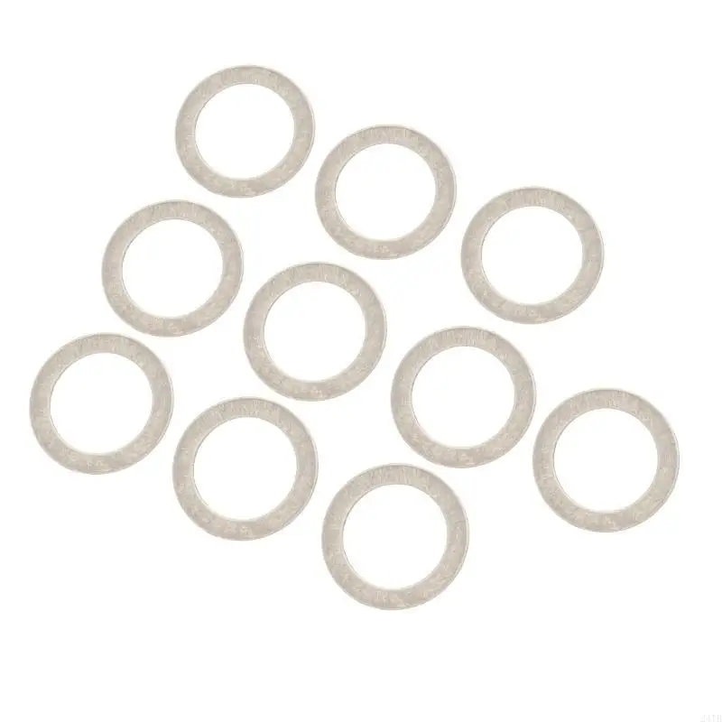 10Pcs Bicycles Pedal Spacer Stainless Steels Pedal Washer Spacer Bike Pedal Gaskets Cranks Spacer Road Bike Accessories