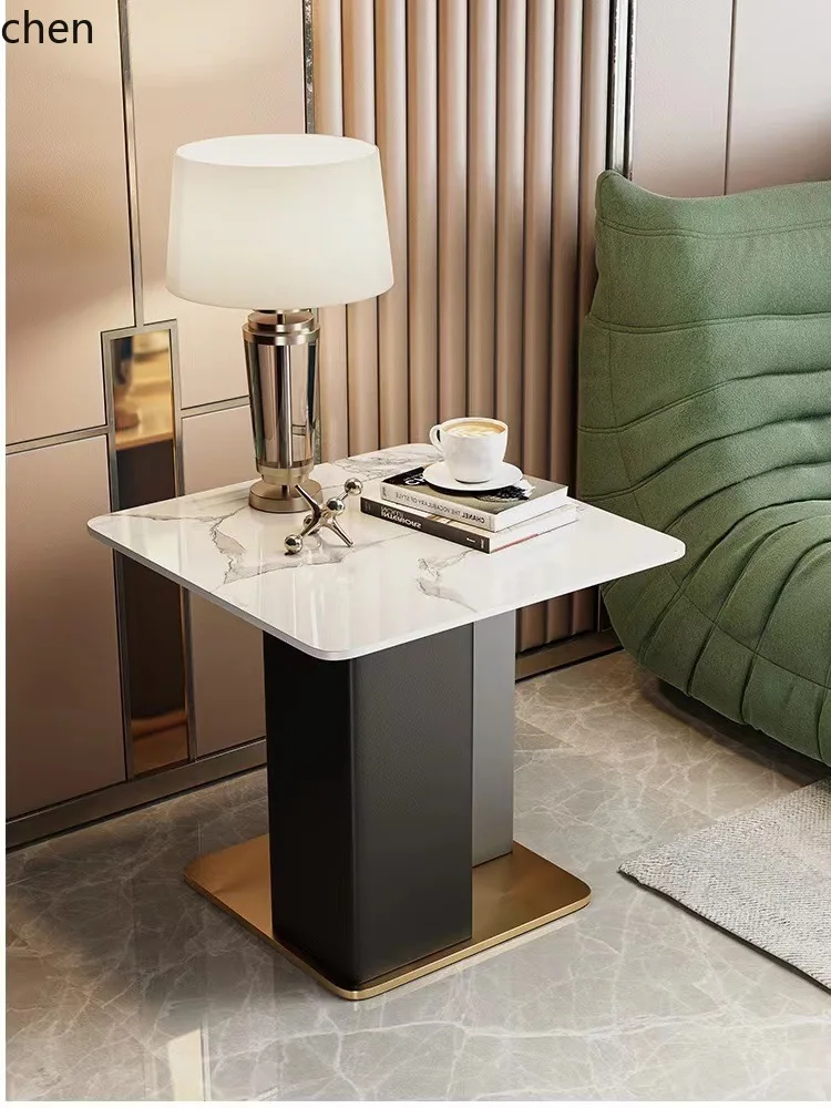 CZ Modern Minimalist Small Apartment Creative Small Coffee Table Living Room Sofa Small Square Table