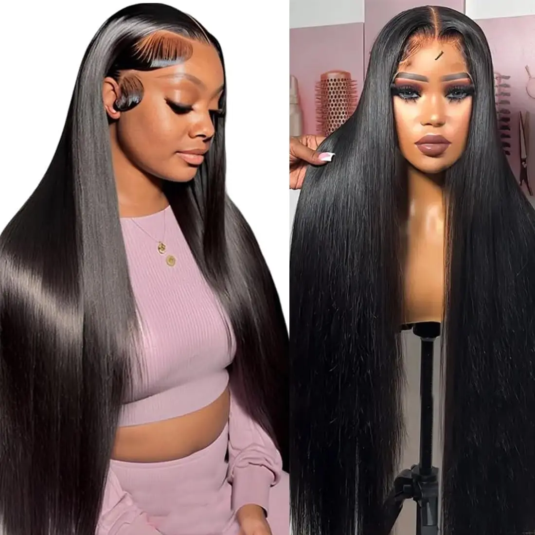 13x4 Straight Lace Front Wig Human Hair Lace Wig Pre Plucked 13x6 5x5 Lace Closure Wigs 30 Inch 13x6 Hd Lace Frontal Wig