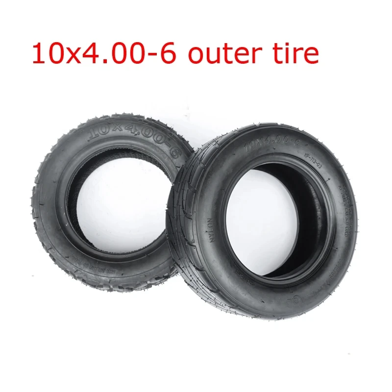 

10X4.00-6 Tire Tubeless Vacuum Tyre for Electric Balancing Car Scooter 10*4.00-6 Thick Rubber Tyre for Mini Motorcycle