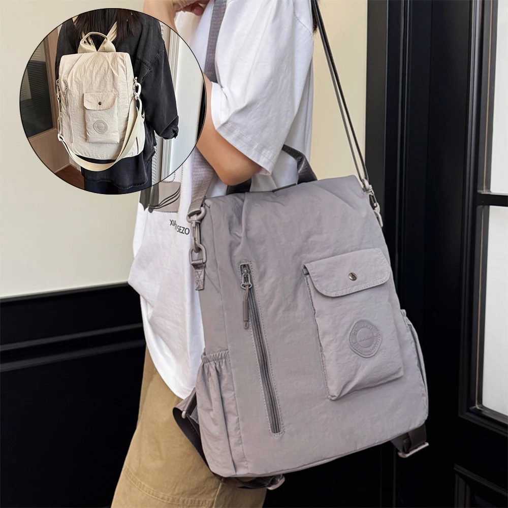 Backpack Travel lightweight, High Appearance, Large Capacity Backpack, New Handheld, Single Shoulder, One Bag, Three Uses
