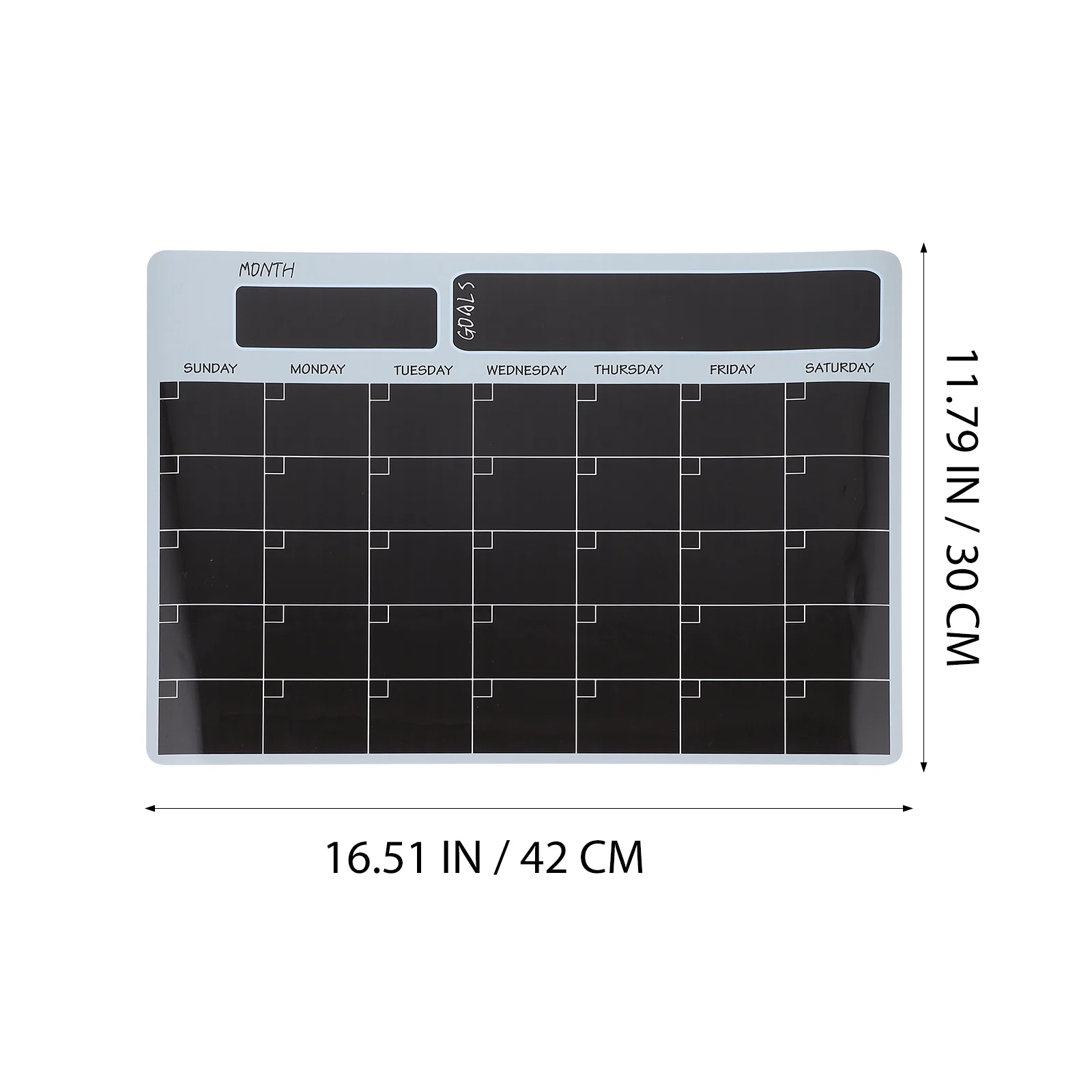 Magnetic Weekly Monthly Plan Calendar For Fridge Schedule Board Message Note Organizer Erasable Meal Planner Family Gift