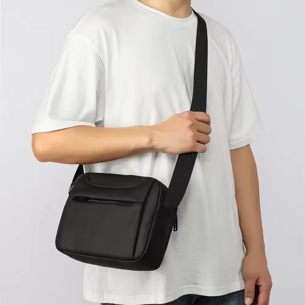 

Waterproof Oxford Sling Crossbody Shoulder Bag Waterproof Zipper Messenger Bag for Men