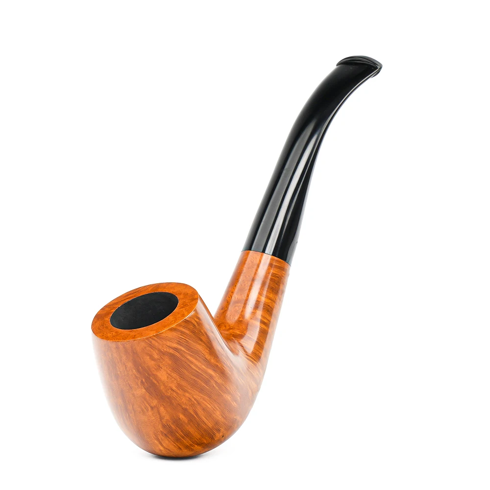 S71fe8cd868da4d0983e6c72052963bebr Glatte dänische Bruyèreholz-Pfeife