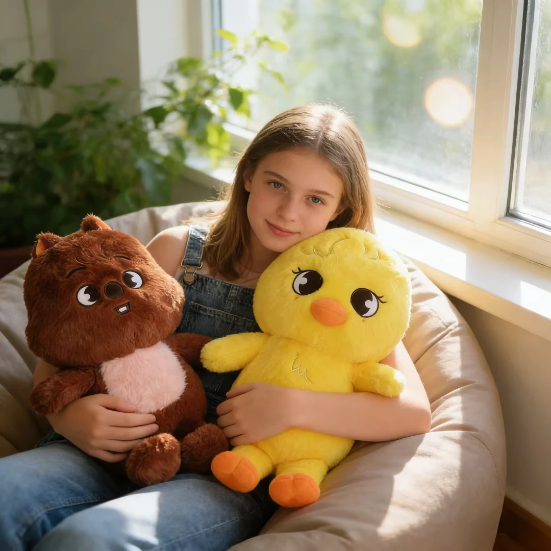 

Плюшевые игрушки Stray Kids SKZ Wolfchan, 50 см, милые мультяшные мягкие игрушки, большие плюшевые куклы, подушки для сна для детей и младенцев, подарки