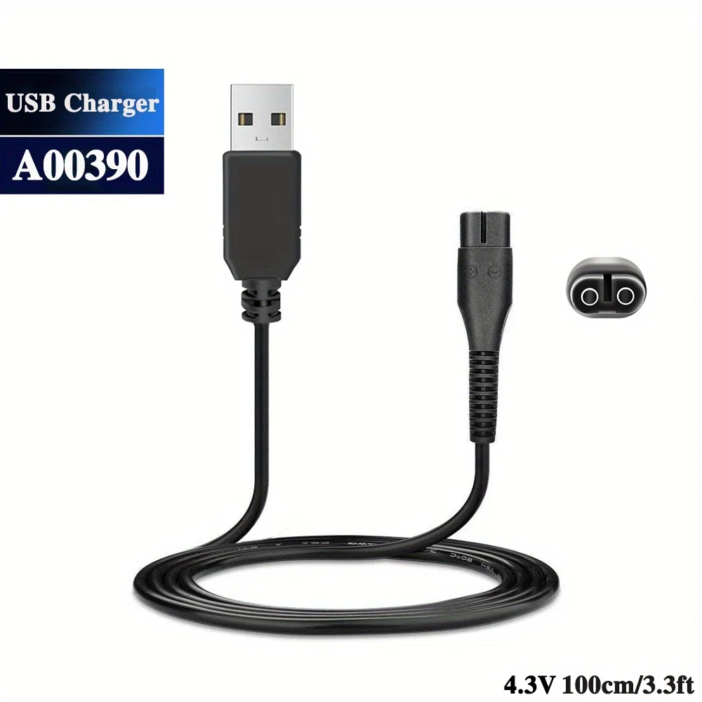 For Philips 3000-9000/OneBlade Shaver Replacement USB Charger Adapter 4.3V QP2520/2620 RQ320/328/330/350