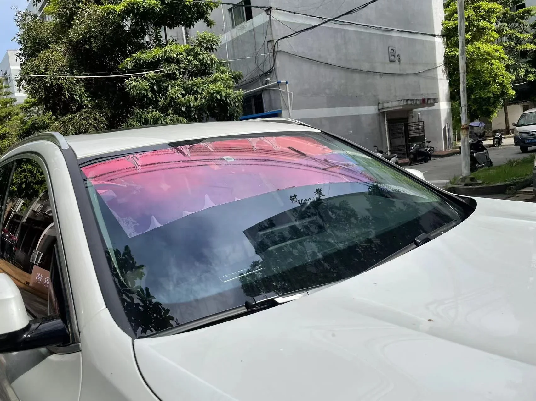 2025 Wärmeisolierung, explosionsgeschützt, hochauflösende Farbe, lila Chamäleon, Windschutzscheibentönung, Autofensterfolie