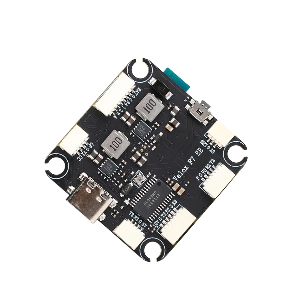 T-HOBBY Velox F7 SE 30x30 KK2.1.5 Flight Controller 45A 60A 4-in-1 ESC Racing Drone 3-6S Stack RC FPV UAV Accessories Hot