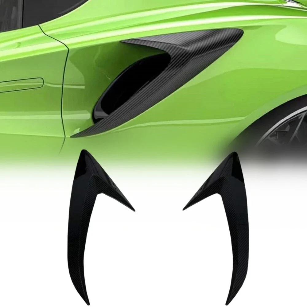 

Car Side Vent Dry Carbon Fiber Air Intake Cover Trim For Lotus Emira