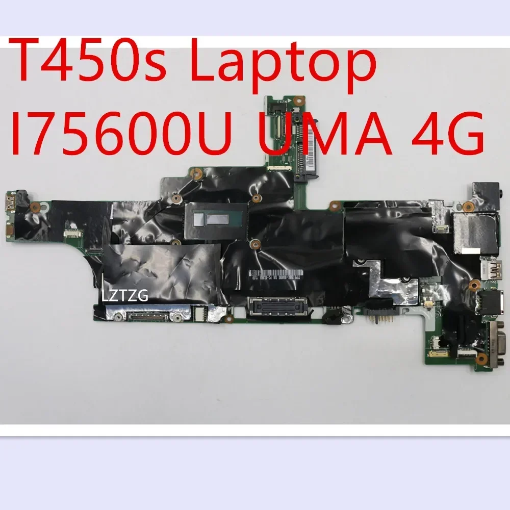 

Материнская плата для ноутбука Lenovo ThinkPad T450s, материнская плата I7-5600U UMA 4G 00HT756