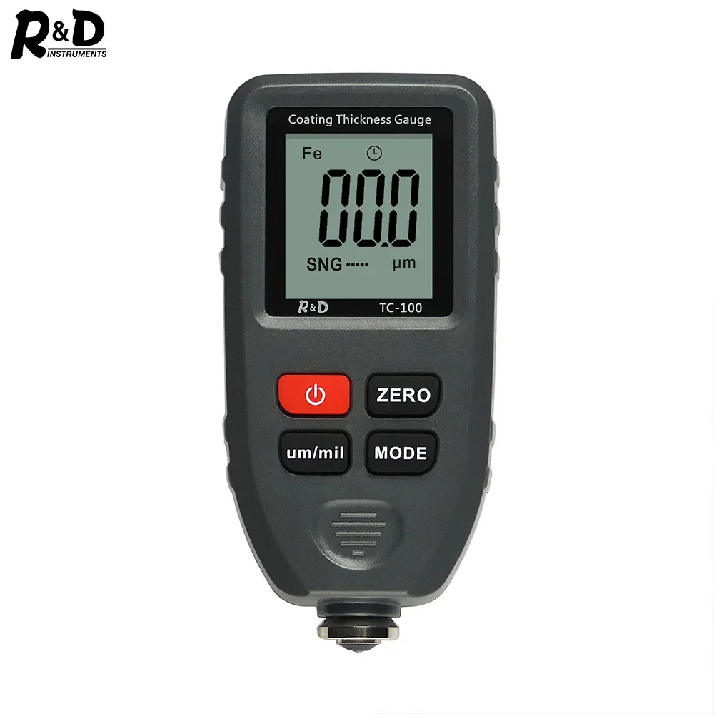 1Coating Thickness Gauge High Precision Iron Aluminum Dual Use Automotive Paint Film Thickness Tester Paint Film Thickness Gauge