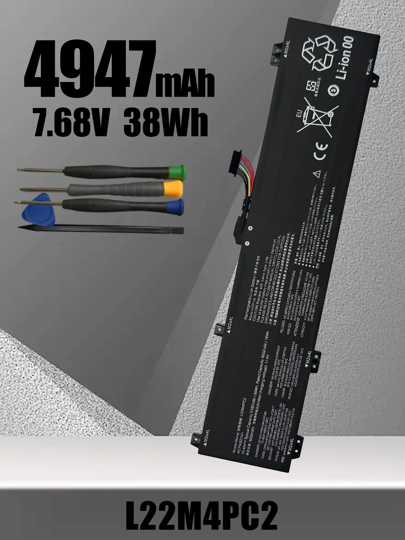 Suitable for Lenovo L22M4PC2 L22C4PC2 L22B4PC2 L22D4PC2 L22L4PC2 batteries